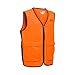 Under Armour Boys' Blaze Antler Logo Hunting Vest, Blaze Orange (825)/Timber, Youth Large