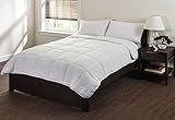 Lightweight Down Alternative Comforter / Duvet Insert - Ideal for Summer, King, White