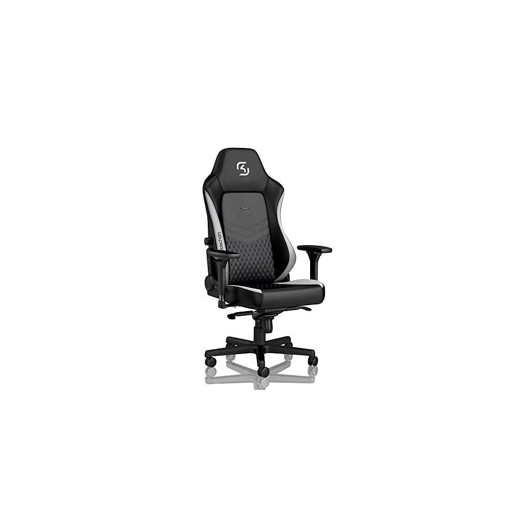 noblechairs Hero Sedia da Gioco- Edizione SK Gaming - Nero/Bianco/Blu
