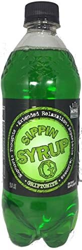 Sippin Syrup Relaxation Beverage 20 Ounce - 12 Pack (Griptonite)