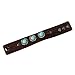 Jenia Punk Mens Leather Bracelet Wide Belt Wrap Bracelets Cuff Bangle Wristband for Kids, Boys, Women