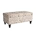 Coaster Home Furnishings French Script Storage Bench Off White/Grey
