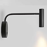 ZEROUNO Wall Mounted Reading Light for Bedroom LED Hardwired Sconce with Switch on/Off Modern 3000K Swing Arm Bedside Wall Mo
