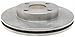 ACDelco Silver 18A1097A (19285739) Non-Coated Front Disc Brake Rotor