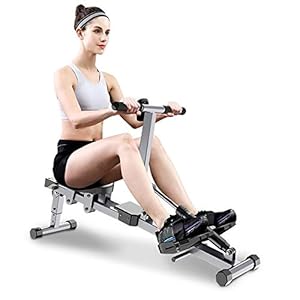 LYBW Rowing Machines For Home Use Foldable Fitness Equipment Stamina Air Rower Rowing Machine Effectively Stretch Body Muscles