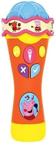 New Peppa Pig sing and learn microphone with music quiz questions colours Age 2+