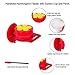 I-SUN Hummingbird Feeder with 3 Flower Feeding Ports,Hummingbird Feeders for Outdoors Include 2 Pack Handheld Hummingbird feeders
