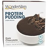 WonderSlim Protein Pudding, Dark Chocolate, 80