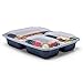 PREMIUM 3-Compartment Meal Prep Containers | Keep Food Fresh For Longer [10 pack] BPA-FREE, Stackable, Microwavable, Dishwasher Safe Lunch Boxes With BONUS Recipe Subscription