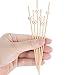 Blulu 200 Pack Cocktail Picks Fancy Toothpicks for Appetizers 4.7 Inch Pearl Cocktail Skewers for Drink Bamboo Flavored Stick Charcuterie Fruit Food Accessories Birthday Wedding Party Decor