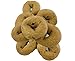 Low Carb Cinnamon 'Raisin' Bagels (12 Bagels) - Fresh Baked - LC Foods - All Natural - No Sugar - High Protein - Diabetic Friendly - Low Carb Bagels