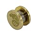 Brass Fidget Spinner Caps Upgrade Set EDC Metal Center Buttons for 608 and R188 Bearings by Bever Products