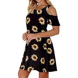 Hawaiian Dresses for Women,Misyula Summer Cold