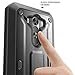 Smingda for LG G3 Case Full-body Rugged Hybrid Protective Case with Built-in Screen Protector for LG G3 Case(Black)