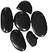 Crafters Square Polished Black River Stones, 32 oz (Great for Fountains Or Crafts!)