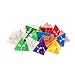 Wiz Dice Bulk Random Polyhedral Dice (D4-25 Pack) - Polyhedral Role Playing Dice in Unique Colors - DND Accessories for TTRPG Dice Games - Ideal Roleplaying Game Dice