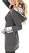 ETCYY Women's Long Sleeve Hoodie With Plaid Cuffs And Sweatshirt Hood Tops
