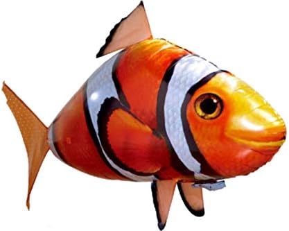 Air Swimmers Remote Control Flying Fish Helium Balloon for Fun, Happy Birthday Party, Weddings and for Special Events
