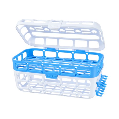Munchkin High Capacity Dishwasher Basket, Colors May Vary