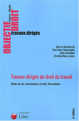Travaux dirigés de droit du travail