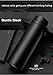 Delso Flask Stainless Steel Water Bottle Double Wall Vacuum Insulated BPA Free Multipurpose Design for Indoor Outdoor Sports Home School Office Camping Hiking (Gentle Black)