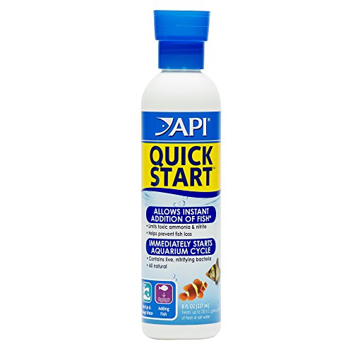 API Quick Start Freshwater & Saltwater Aquarium Nitrifying Bacteria 8 oz Bottle