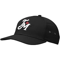 TaylorMade Newport Retro Hat - Adjustable Metal Eyelet Cap For Golf & Casual Wear (Charcoal) - View #7
