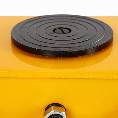 8T 17600lb Industrial Machine Dolly Skate Roller Machinery Mover 360° Rotation Cap - Thumbnail 5