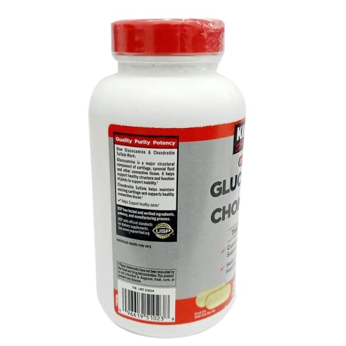 KirklandSignature Glucosamine HCI 1500 Mg Chondroitin Sulfate 1200 Mg