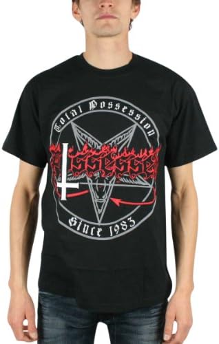 Possessed - Mens Total Possession T-shirt in Black