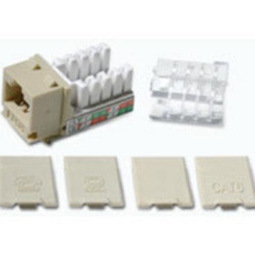 C2G29310 Cat6 RJ45 Unshielded Keystone Jack, Ivory