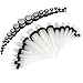 BodyJ4You 36 Pieces Gauges Kit Clear Glow In The Dark Radiant Acrylic Tapers and Plugs 14G-00G Stretching Kit Gift Box