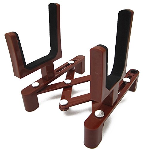 Violin,Viola Stand with Bow Holder for Full Size,Portable,Adjustable and Foldable,can Hold a Violin with Shoulder Rest or Chin Rest on - Thumbnail 4