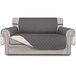 Easy-Going Reversible Loveseat Couch Cover for 2