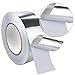 2 Rolls Multipurpose Aluminum Foil Tape, Adhesive Sealing Silver Tape, Best for HVAC, Ducts, Metal Repair (2inch x 54.7yard) by JPSOR