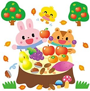 Amazon 壁面飾り おいしい季節がやってきた A1 おもちゃ雑貨 おもちゃ