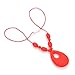Consider It Maid Silicone Teething Necklace for Mom to Wear - FREE E-BOOK - BPA FREE and FDA Approved - Baby Love (Scarlet Red)
