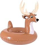 Coconut Float Buck with Antlers Swimming Pool Float, 45