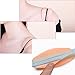SERMICLE Bra Strap Cushions Holder,Vekey Silicone Non-slip Pliable Shoulder Protectors Pads Bra Cushions Pads 4 Pairs (Beige and White)