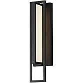 Maxim Lighting 40654BK Formation VX - 16W 1 LED Outdoor Wall Mount-18 Inch Tall and 4.75 Inch Wide