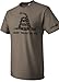 Dark Ink Black Don't Tread On Me T-Shirt