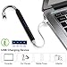 Candle Lighter, Smart USB Arc Lighter with Touch Sensor, 360° Flexible Long Neck and LED Real-Time Battery Capacity, Windproof Suitable for Lighting in Candle Fireworks Fireplace Barbecue Campingthumb 4