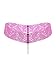 FasiCat Womens Ladies Sexy Panties Underwear for Women Naughty Pearls Thongs G-Strings Pink