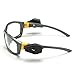SanSiDo LED Safty Glasses Night Vision Glasses With LED Light 3M Safety Glasses Reading Eyewear Night Riding Glasses Super Bright With Replaceable Battery