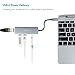 usky USB C Hub,USB Type-C Adapter with Type-C Charging Port,HDMI Output,2 USB 3.0 Ports, USB-C Power Delivery HUB,USB-C to HDMI for MacBook Pro 2017 iMac,Google Chromebook Pixelbook