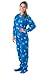 Footed Pajamas - Its A Snow Day Adult Fleece