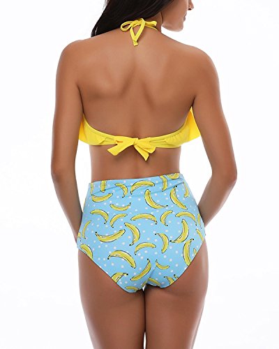 2 KABETY+Swimsuit+Falbala+Swimwear+Bathing