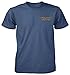 Life Is Full Of Important Choices - Fishing Poles T-shirt (Large, Denim)