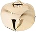 Jingle Bells 1-3/8-Inch, 8-Pack, Gold