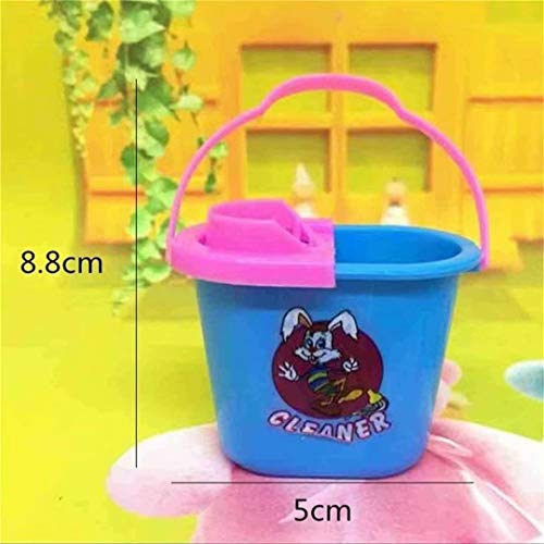 Tmrow Kids Little Helper Pretend Play Cleaning Set Housekeeping Toys Cleanup Toy Includes Mop, Bucket and Accessories